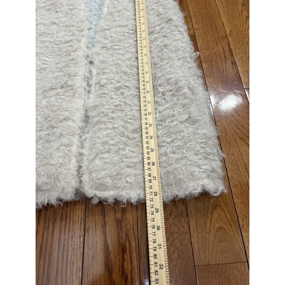 AS by DF Faux Fur Vest golden hour fur vest with pockets cream white size s new - Picture 3 of 7